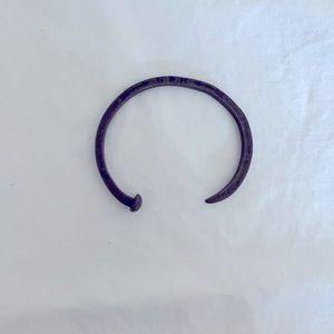 🎁🎉🚀 SKINNY RAILROAD SPIKE CUFF BY GILES & BROTHER  💞